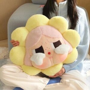 pop mart crybaby sad club pillow